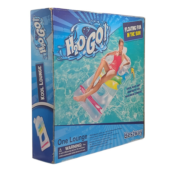 H2OGO! Kool Lounge Inflatable Pool Float - Picture 9 of 9